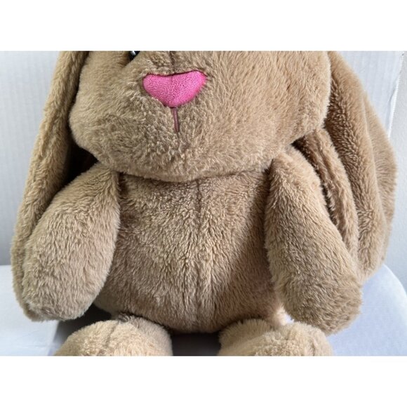 Animal Adventure Large 18" Brown Bunny Rabbit Easter Plush Soft Floppy Ears 2022 - Picture 3 of 13
